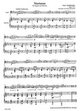 Tchaikovsky, Pyotr Ilyich % Nocturno - BSN/PN
