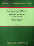 Wolfgang, Wolfgang Amadeus % Sonata in Eb, K.292 - BSN/HN