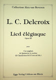 Delcroix, Leon % Lied Elegiaque Op 20-EH/STRINGS