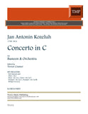 Kozeluch, Jan Antonin % Concerto in C Major (score & parts) - BSN/ORCH