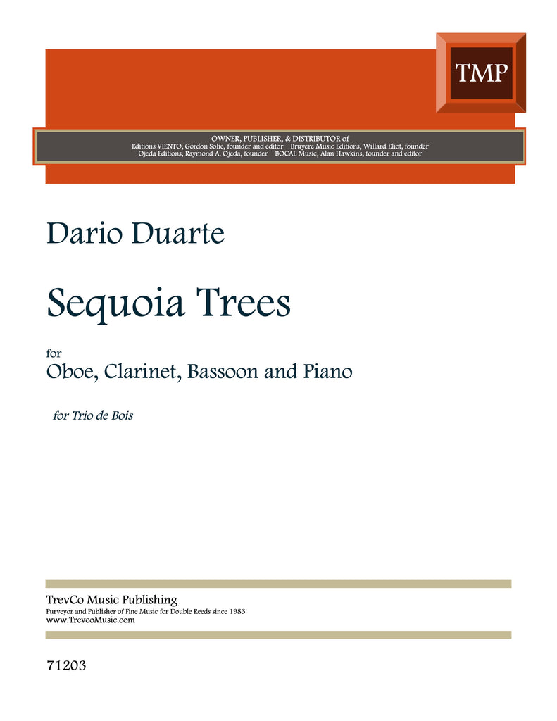 Duarte, Dario % Sequoia Trees - OB/CL/BSN/PN