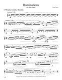 Morris, Alyssa % Ruminations - SOLO OB