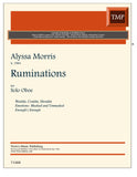Morris, Alyssa % Ruminations - SOLO OB