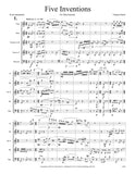 Harris, Truman % Five Inventions (score & parts) - WW5