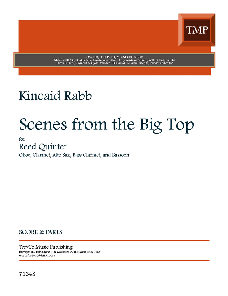 Rabb, Kincaid % Scenes from the Big Top - REED5 OB/CL/ASX/BCL/BSN