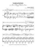 Verroust, Stanislas % Variations on a Theme of Bellini, op. 22 - BSN/PN