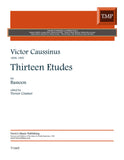 Caussinus, Victor % Thirteen Etudes - BSN