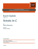 Oginski, Karol % Sonata in C (score & parts) - 3BSN