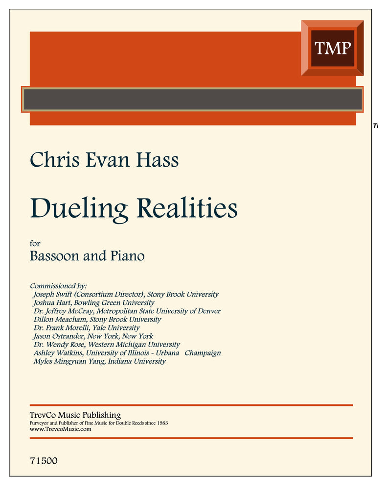 Hass, Chris Evan % Dueling Reallities - BSN/PN