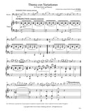 Rummel, Chretién % Theme and Variations (Cramer) - BSN/PN
