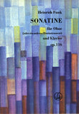Funk, Heinrich % Sonatine, op. 116 - OB/PN