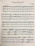 Triebensee, Joseph % Variations on a Theme by Haydn - 3BSN