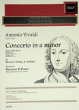 Vivaldi, Antonio % Concerto in a minor, F8 #10, RV500 - BSN/PN