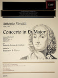 Vivaldi, Antonio % Concerto in Eb Major, F8 #27, RV 483 - BSN/STRINGS