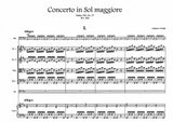 Vivaldi, Antonio % Concerto in G Major, F8 #37, RV494 (score & set) - BSN/STGS
