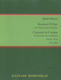 Fiala, Joseph % Concerto in F Major (score only)-BSN/ORCH