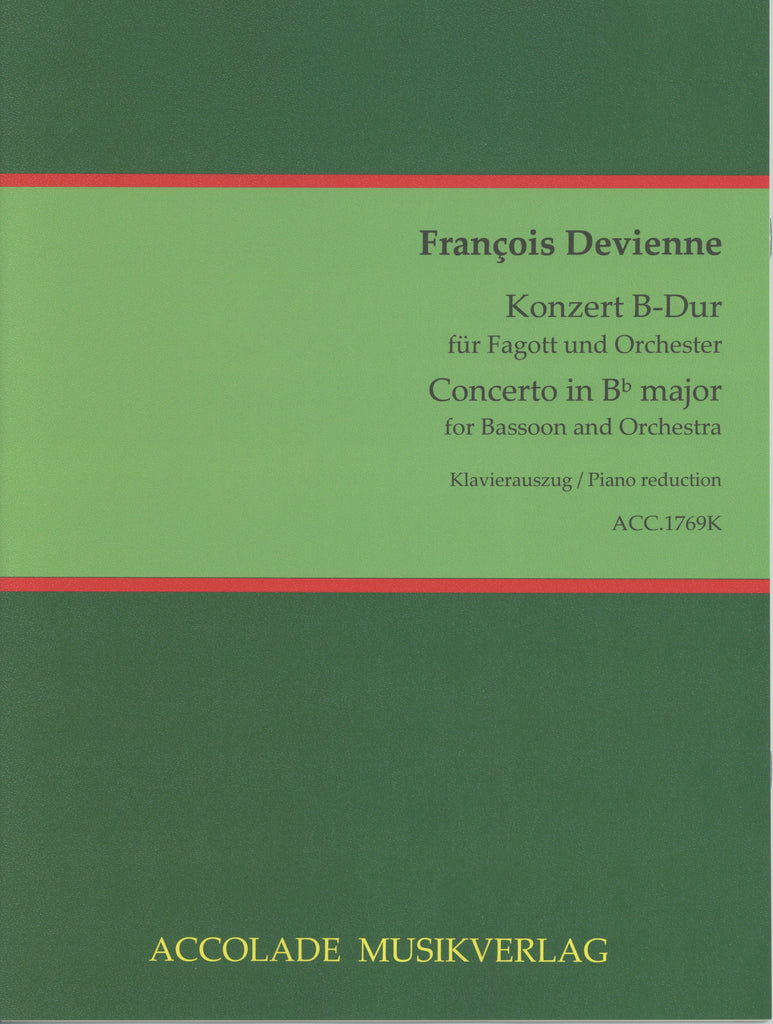 Devienne, Francois % Concerto in Bb Major - BSN/PN
