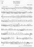 Jansen, Peter % Three Pieces (score & parts) - 4BSN/CBSN