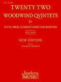 Collection % Twenty-Two Woodwind Quintets, 2nd Edition (Andraud)(oboe part only) - WW5
