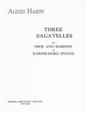 Haieff, Alexei % Three Bagatelles (performance score) - OB/BSN