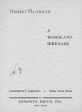 Haufrecht, Herbert % A Woodland Serenade (score & parts) - WW5