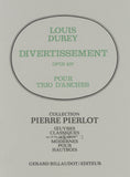 Durey, Louis % Divertissement, op. 107 (score & parts) - OB/CL/BSN