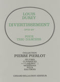 Durey, Louis % Divertissement Op 107 (score & parts) - OB/CL/BSN