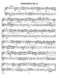 Ozi, Etienne % Six Sonatinas Book 2 (Performance Score)-OB/EH