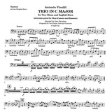 Vivaldi, Antonio % Trio in C Major (score & parts) - 2OB/BSN or 2OB/EH