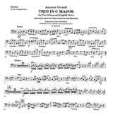Vivaldi, Antonio % Trio in C Major (score & parts) - 2OB/BSN or 2OB/EH