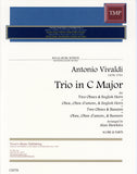 Vivaldi, Antonio % Trio in C Major (score & parts) - 2OB/BSN or 2OB/EH