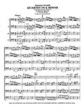Vivaldi, Antonio % Quartet in e minor, F11, #33 (score & parts) - 4BSN