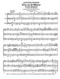 Vivaldi, Antonio % Trio in d minor F13 #17 (score & parts) - 3BSN