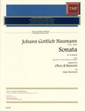 Naumann, Johann Gottlieb % Sonata in a minor (Performance Score)-OB/BSN