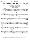 Mozart, Wolfgang Amadeus % Concert Overture in G Major K212 (Score & Parts)-OB/EH/BSN