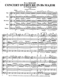 Mozart, Wolfgang Amadeus % Overture in Bb Major, K.247 (score & parts) - WW5