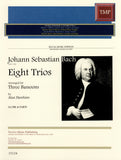 Bach, J.S. % Eight Trios (score & parts) - 3BSN