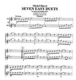 Blavet, Michel % Seven Easy Duets (performance score) - OB/EH