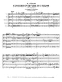Mozart, Wolfgang Amadeus % Overture in C Major, K.212 (score & parts) - WW5
