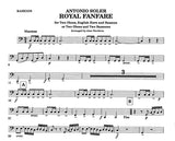 Soler, Antonio % Royal Fanfare (score & parts) - 2OB/EH/BSN or 2OB/2BSN