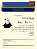 Soler, Antonio % Royal Fanfare (score & parts) - 2OB/2EH