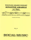Mozart, Wolfgang Amadeus % Sonatine Amabile K487 (Performance Score)-OB/BSN