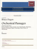 Collection % Orchestral Passages for Bassoon from the Concertos (Degen) - BSN