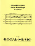 Kershner, Brian % Suite Hommage (Score & Parts)-WW5
