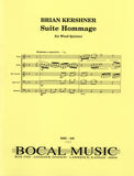 Kershner, Brian % Suite Hommage (Score & Parts)-WW5