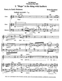 Kershner, Brian % Emily Dickinson Songs-OB/BSN/SOPRANO
