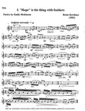 Kershner, Brian % Emily Dickinson Songs-OB/BSN/SOPRANO