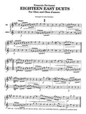 Devienne, François % 18 Easy Duets (Performance Score)-OB/OBd'Amore