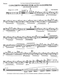 Hawkins, Alan % Concerto Grosso (score & parts) - FL/OB/CL/BSN/ASAX