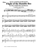 Rimsky-Korsakov, Nikolai % The Flight of the Bumblebee (score & parts) - OB/EH/BSN